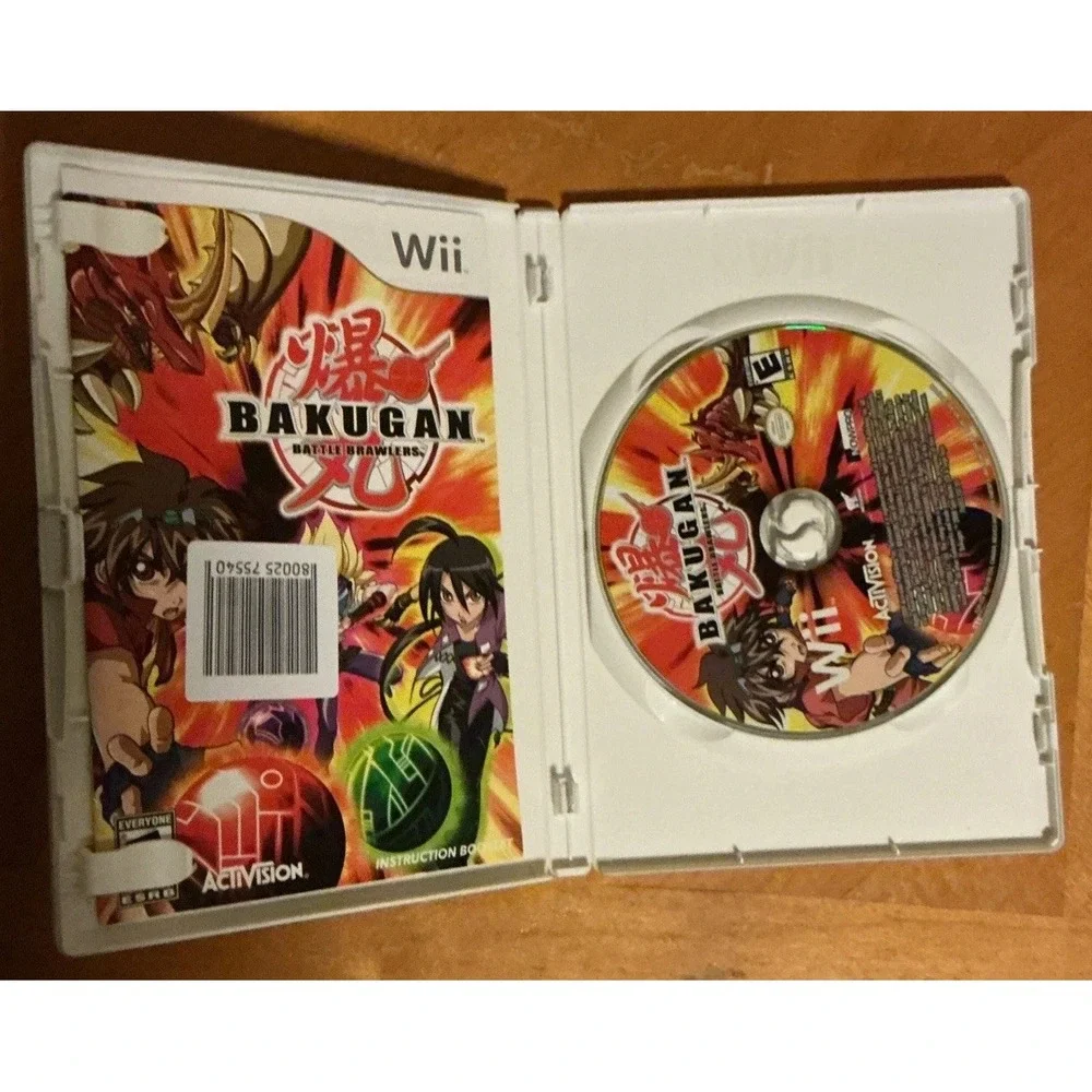 Bakugan Battle Brawlers Wii‎ Game With Manual